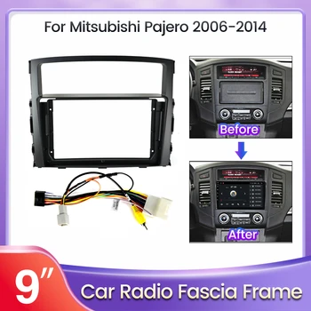 Для автомобильного Радиоприемника Android All-in-one Dash Kit Подходит Для Установки Отделки Лицевой панели Facia Frame Для Mitsubishi Pajero 20０６－2014