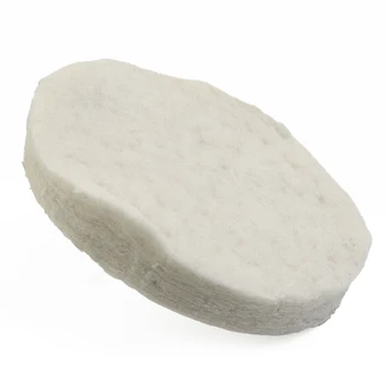 Керамическое бисквитное одеяло Каминные печи и гелевая горелка 8,6x1,2 см Кальций-магниево-силикатный высококачественный белый, абсолютно Новый
