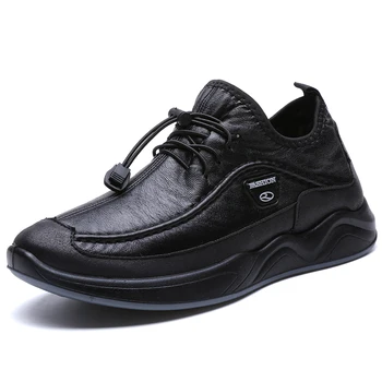 Мужская повседневная обувь Мужские лоферы для вождения Модные прогулочные кроссовки для пеших прогулок для мужчин Размер 38-46 Легкая кожа