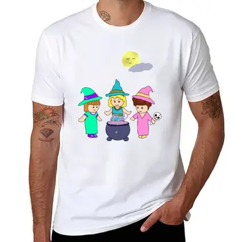 Новая футболка Three friends under a full moon, футболка оверсайз, быстросохнущая рубашка, футболки для любителей спорта, мужские хлопковые футболки