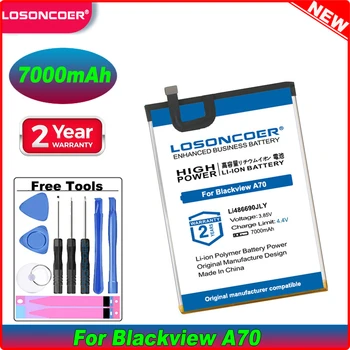 Аккумулятор LOSONCOER 7000mAh для Blackview A70 Li486690JLY